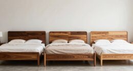 top solid wood bed frames