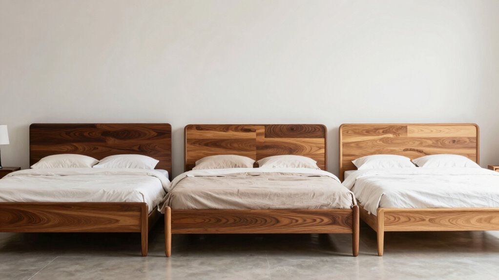 top solid wood bed frames