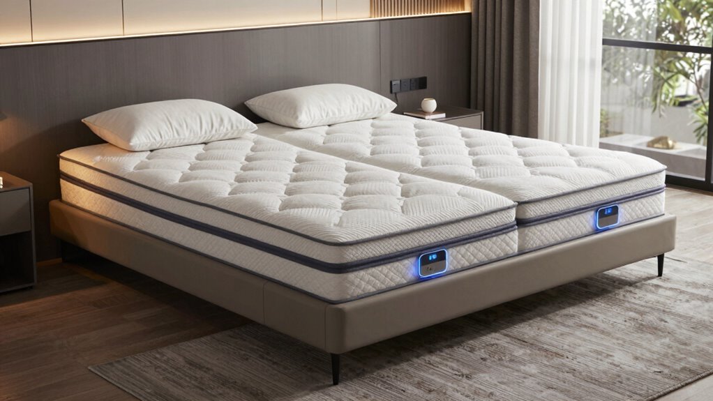 top split king bed bases