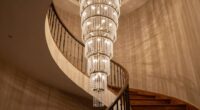 top staircase light fixtures
