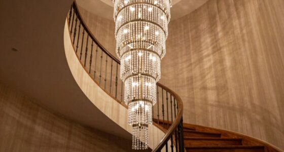 top staircase light fixtures