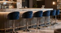 top swivel back bar stools