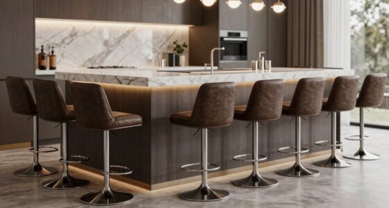 top swivel bar stools