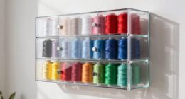 top wall mount thread cabinets