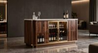 top wine storage bar cabinets