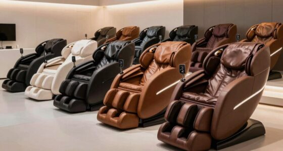 top zero gravity massage chairs