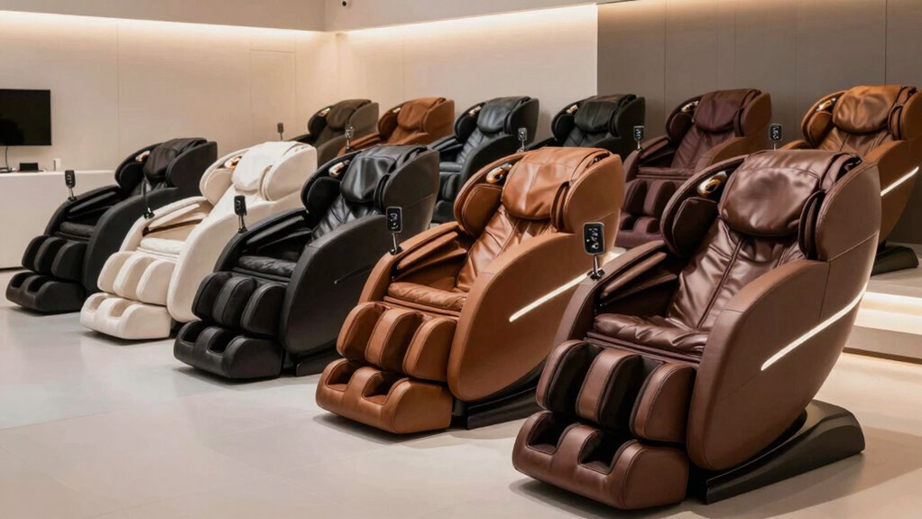 top zero gravity massage chairs