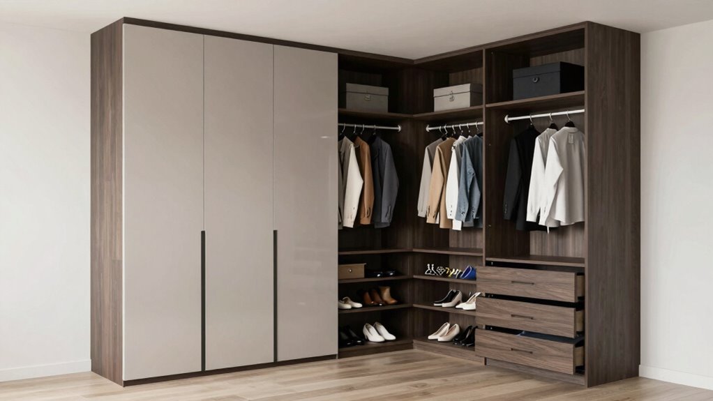 wardrobes vs closet systems