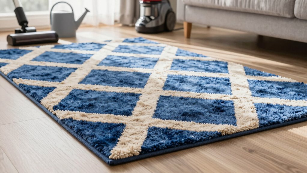washable rug curling prevention