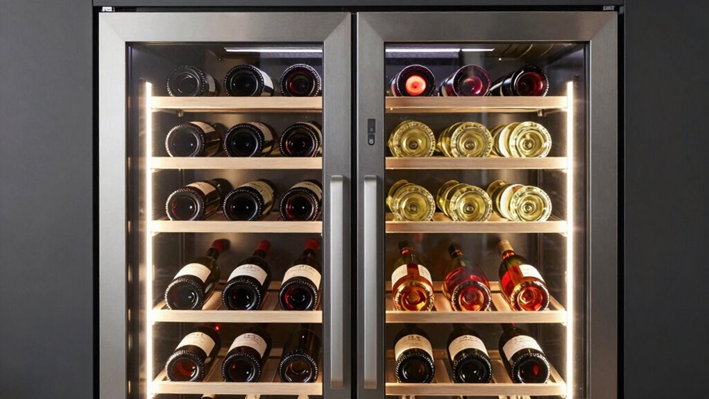 wine storage and features