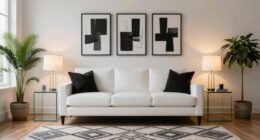 balanced decor lively space