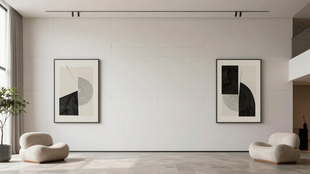 balanced decor proportional arrangement