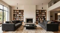 balancing large living rooms