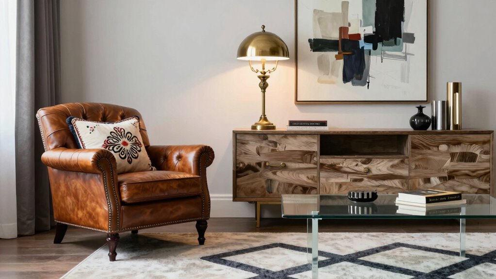 blending vintage with minimalism