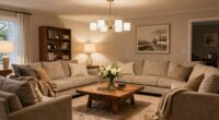 casual welcoming living space
