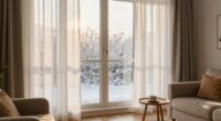 close curtains at night