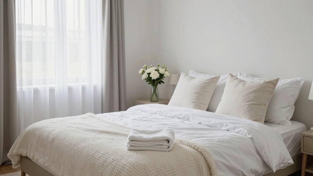 create cozy guest sleeping space