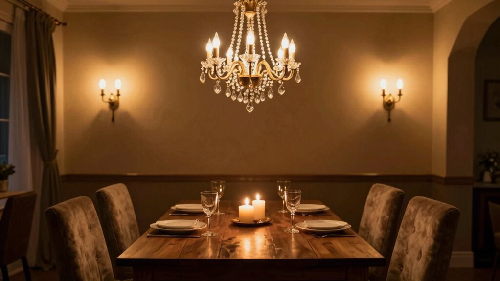 create warm layered ambiance