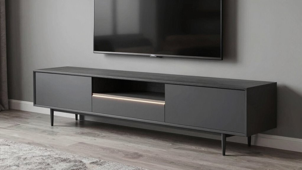 customizable cohesive media console