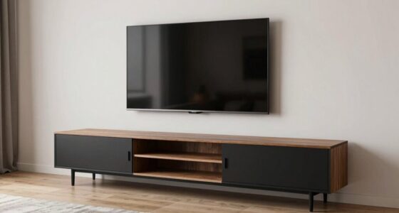 customizable media console design