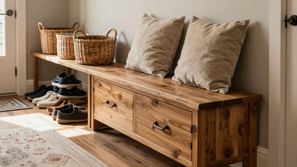 durable outdoor storage bench