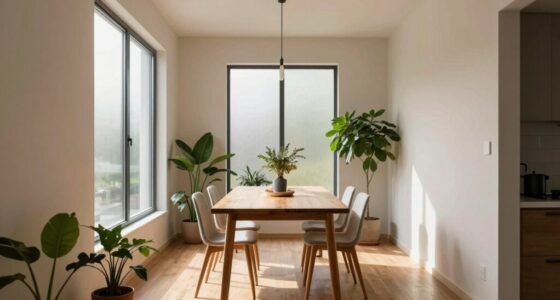 efficient narrow space layouts