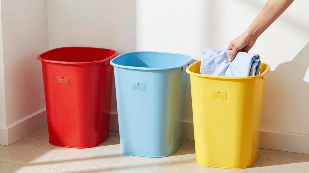efficient weekly laundry organization