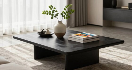 elegant coffee table styling