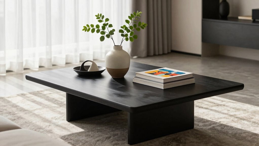 elegant coffee table styling