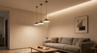 enhance ambiance with lighting
