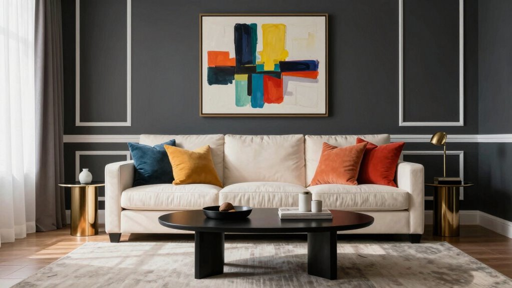 enhance neutral rooms contrast