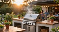 enhanced outdoor cooking setup
