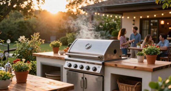 enhanced outdoor cooking setup