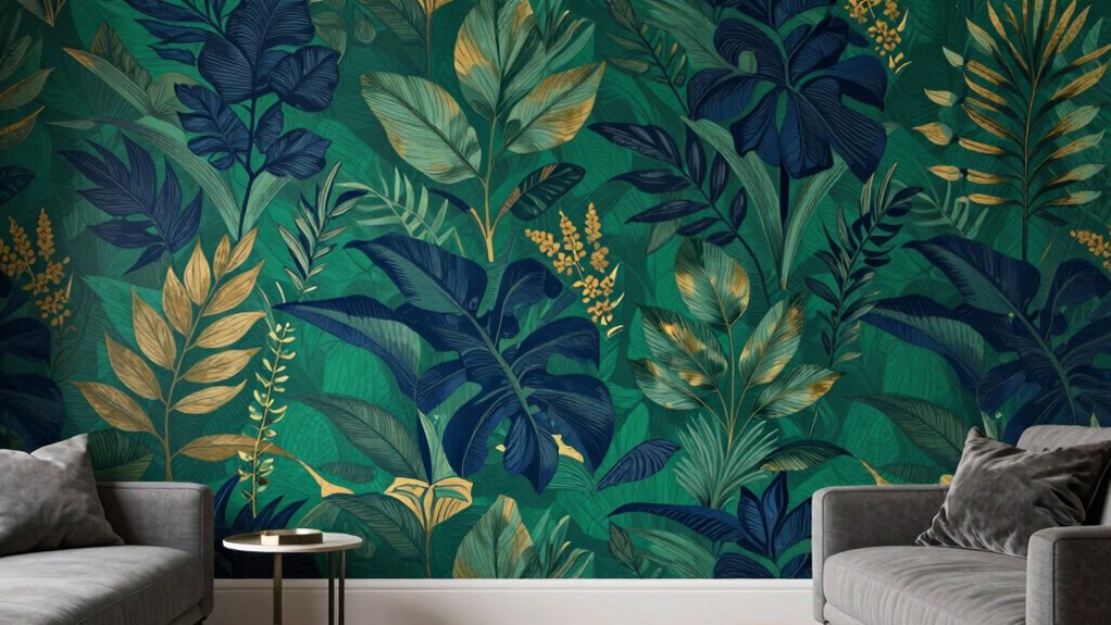 expressive textured bold wallpaper