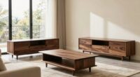 furniture finish complements natural light