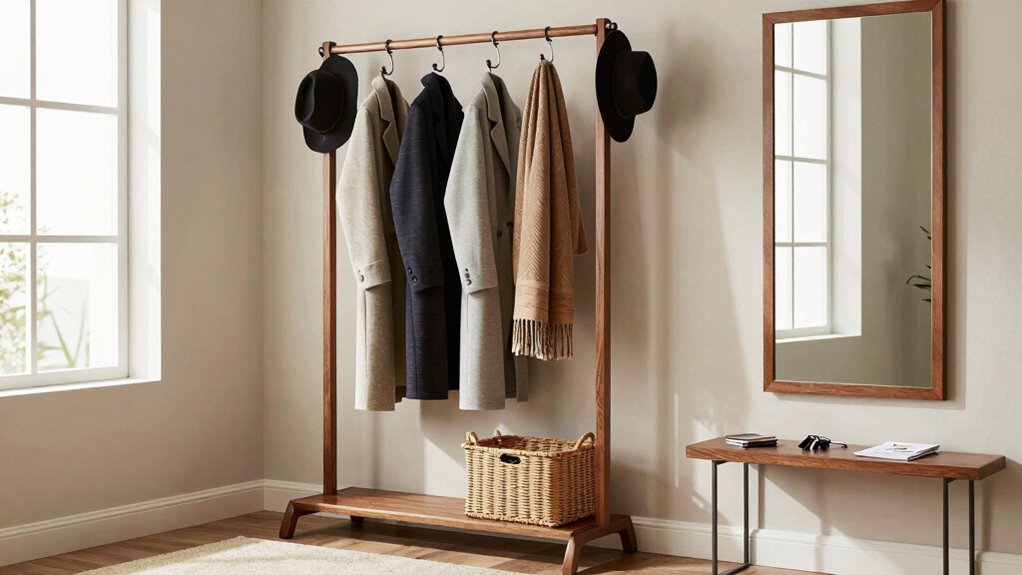 hall tree organization trick