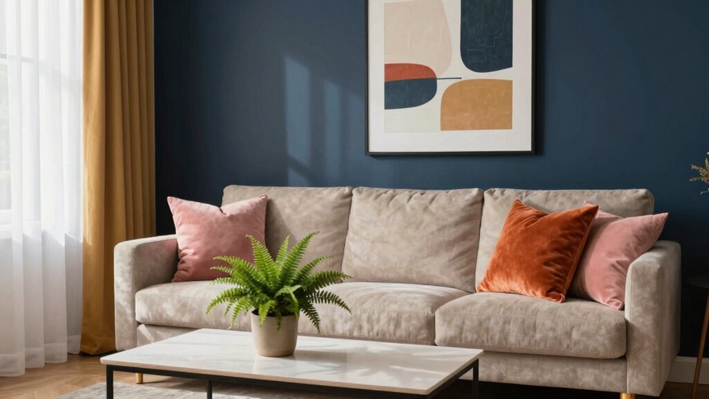 harmonious room color coordination