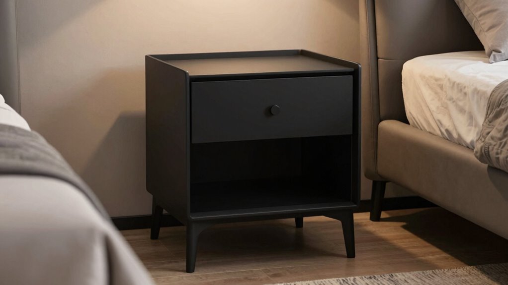 ideal nightstand height balance