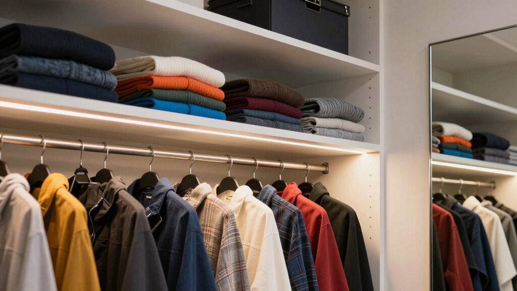 improved closet lighting solution