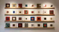 intentional wall art selection
