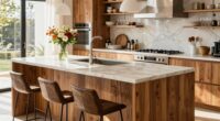kitchen islands as central hubs