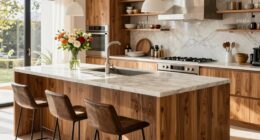 kitchen islands as central hubs