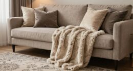 layered textiles create coziness
