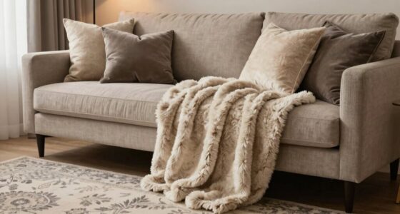 layered textiles create coziness