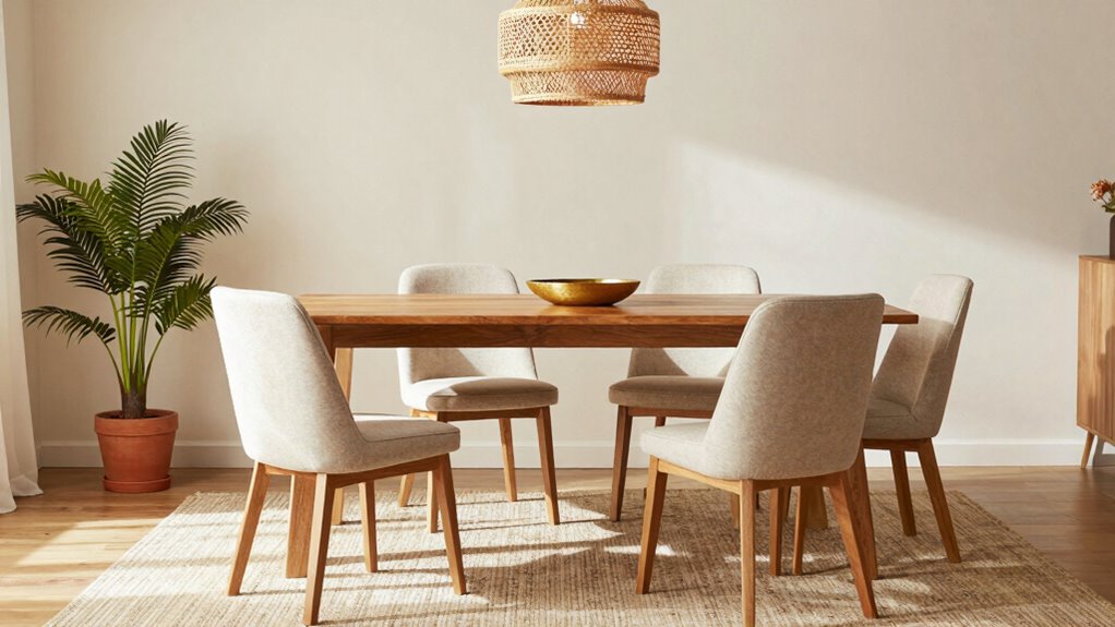 layered warm textured lighting
