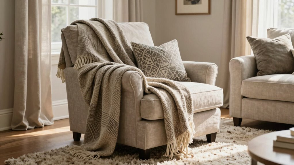 layering textiles for harmony