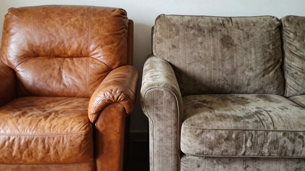 leather vs fabric durability and sustainability