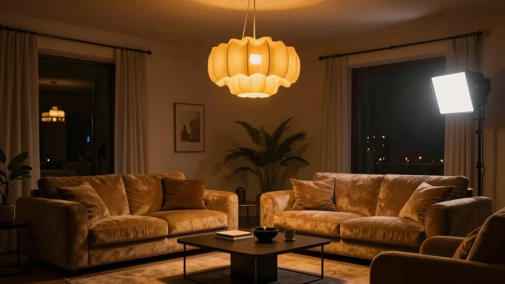 lighting shapes room ambiance