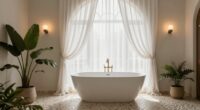luxury spa bathtub design
