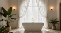 luxury spa bathtub design